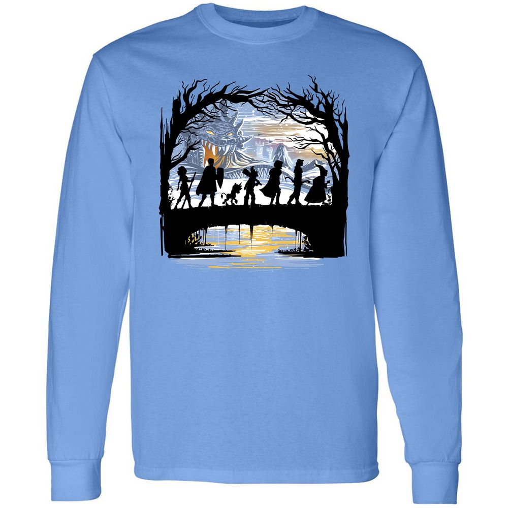 Long Sleeve T-Shirt - 6CL3C7PP - Carolina Blue - 12