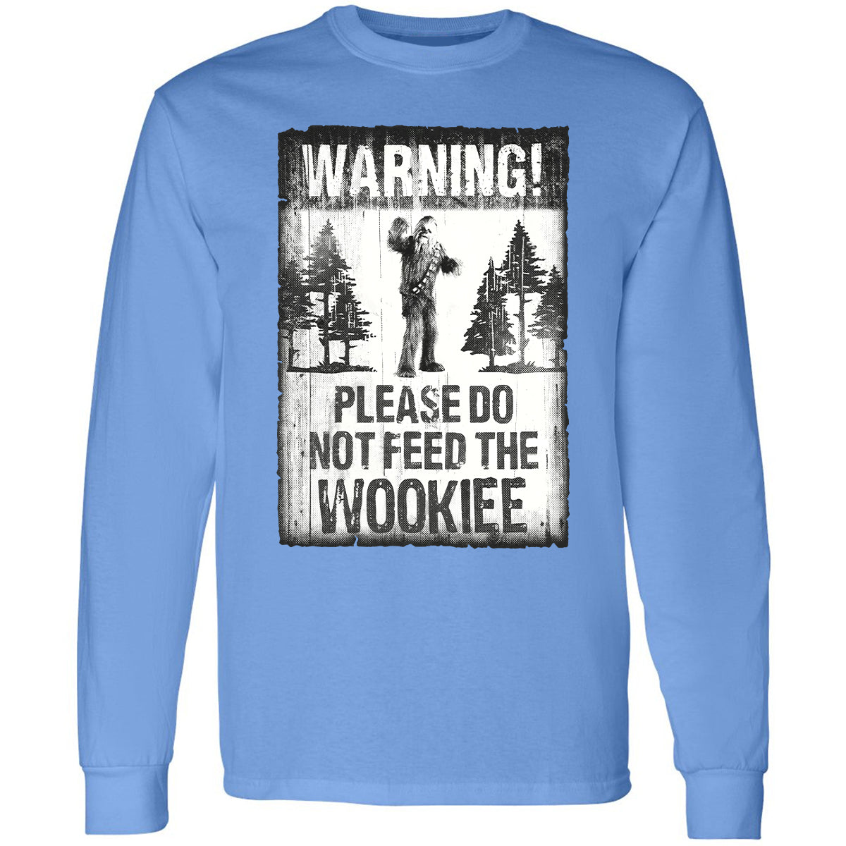 Long Sleeve T-Shirt - BZFPN2TY - Carolina Blue - 12