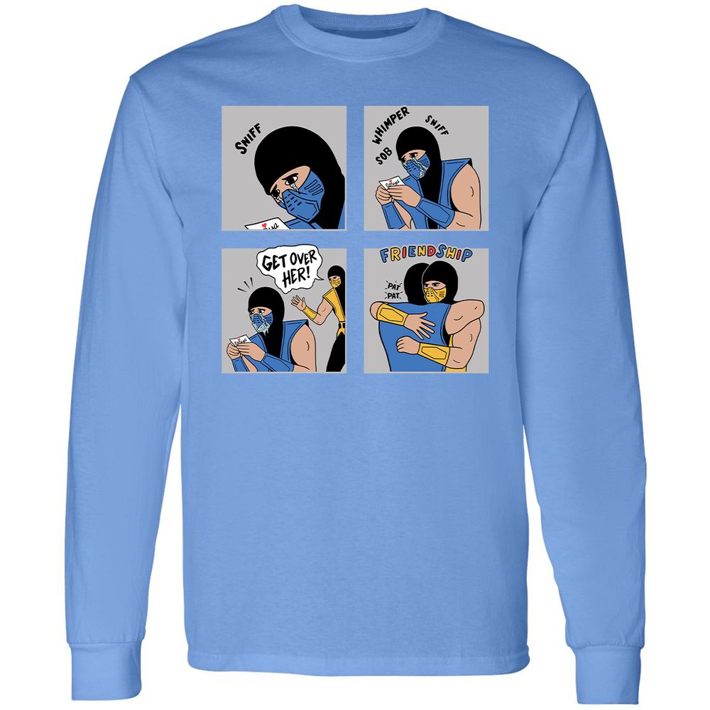 Long Sleeve T-Shirt - JPTBYGBR - Carolina Blue - 12