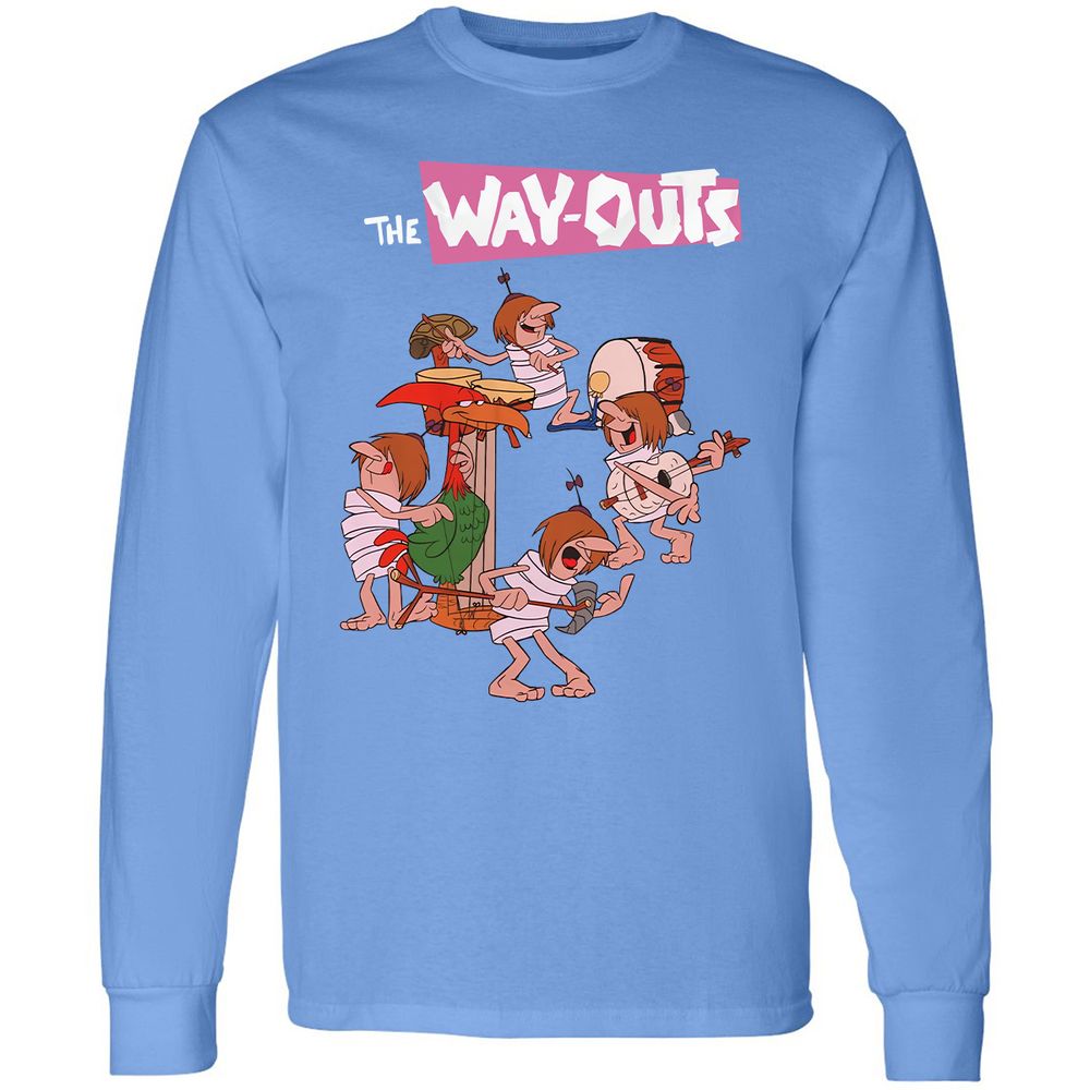 Long Sleeve T-Shirt - FYT7HF7J - Carolina Blue - 12