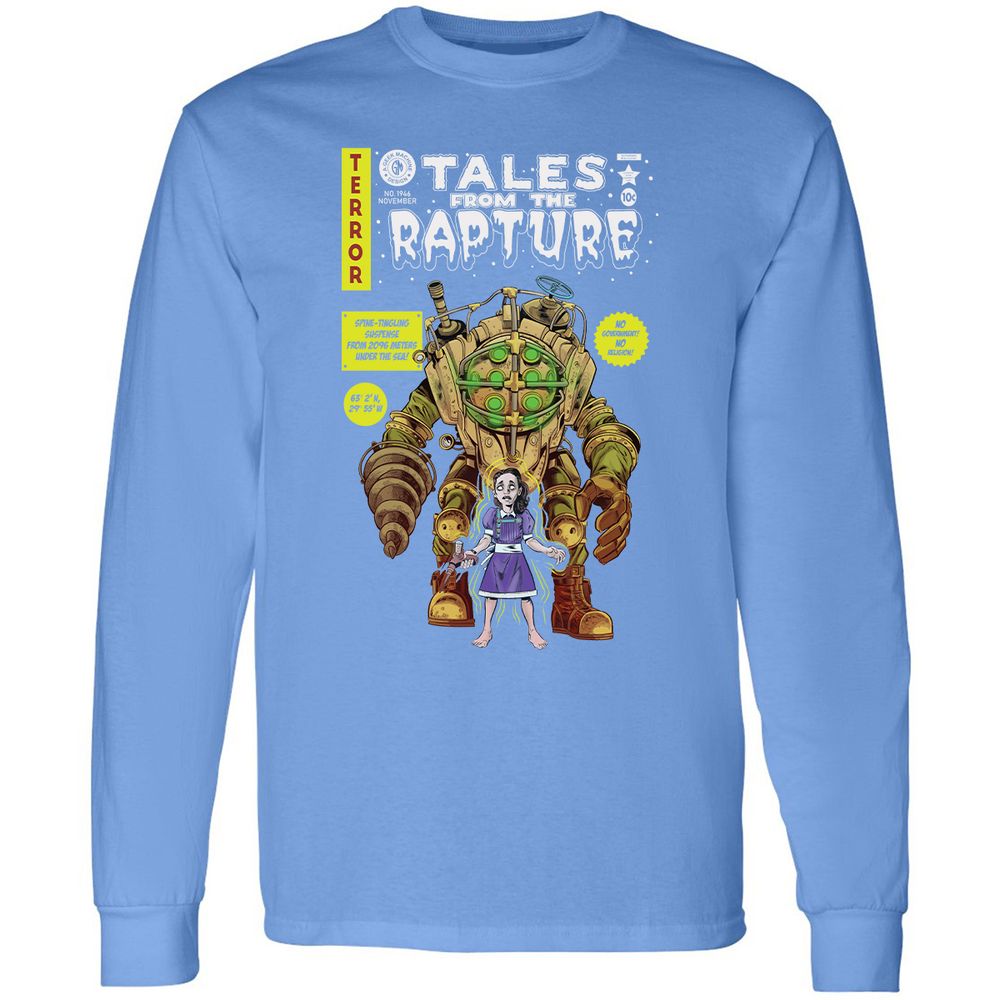 Long Sleeve T-Shirt - KW6EM9ZV - Carolina Blue - 12