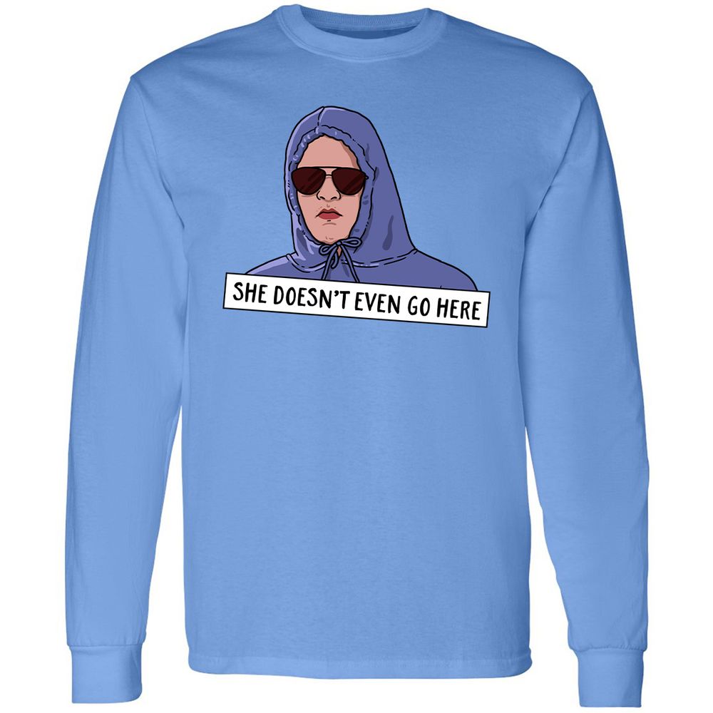 Long Sleeve T-Shirt - H4DU8SNT - Carolina Blue - 12