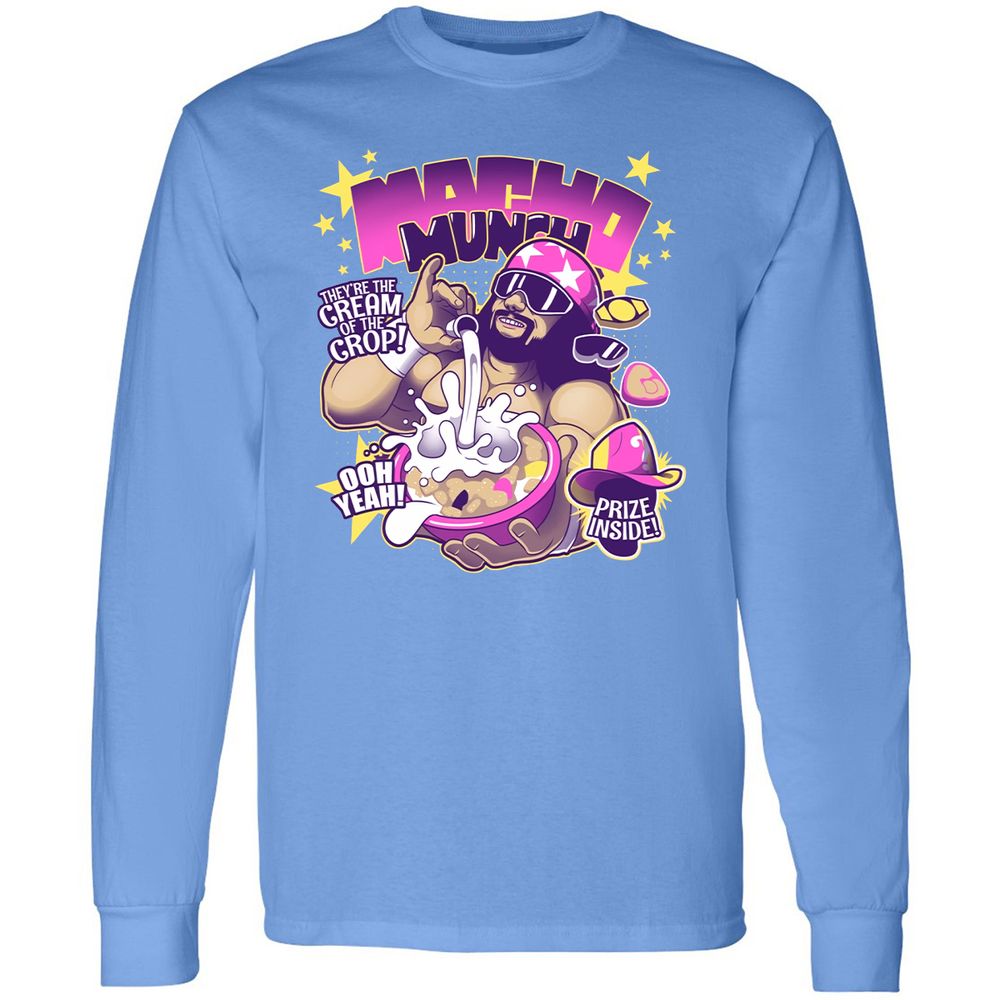 Long Sleeve T-Shirt - ARLXJJR8 - Carolina Blue - 12