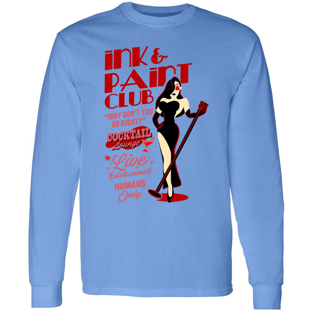 Long Sleeve T-Shirt - 3G6ZQL5Q - Carolina Blue - 12