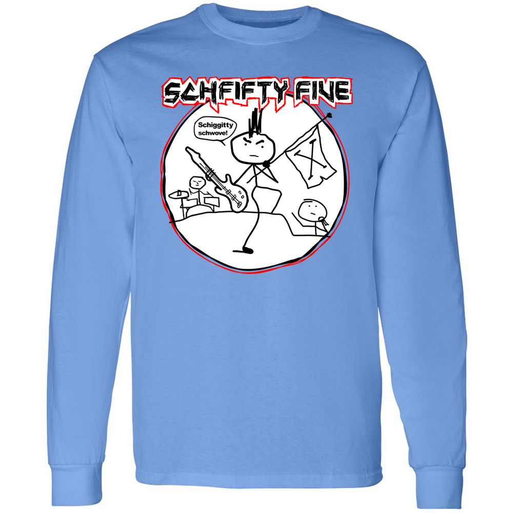Long Sleeve T-Shirt - 1CRH54H9 - Carolina Blue - 12
