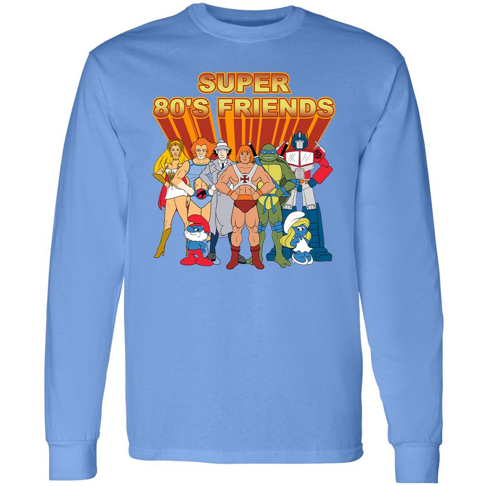 Long Sleeve T-Shirt - T5WBHCW4 - Carolina Blue - 12