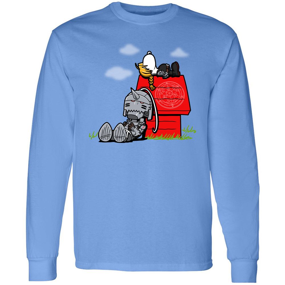 Long Sleeve T-Shirt - 2Q6ULEG9 - Carolina Blue - 12