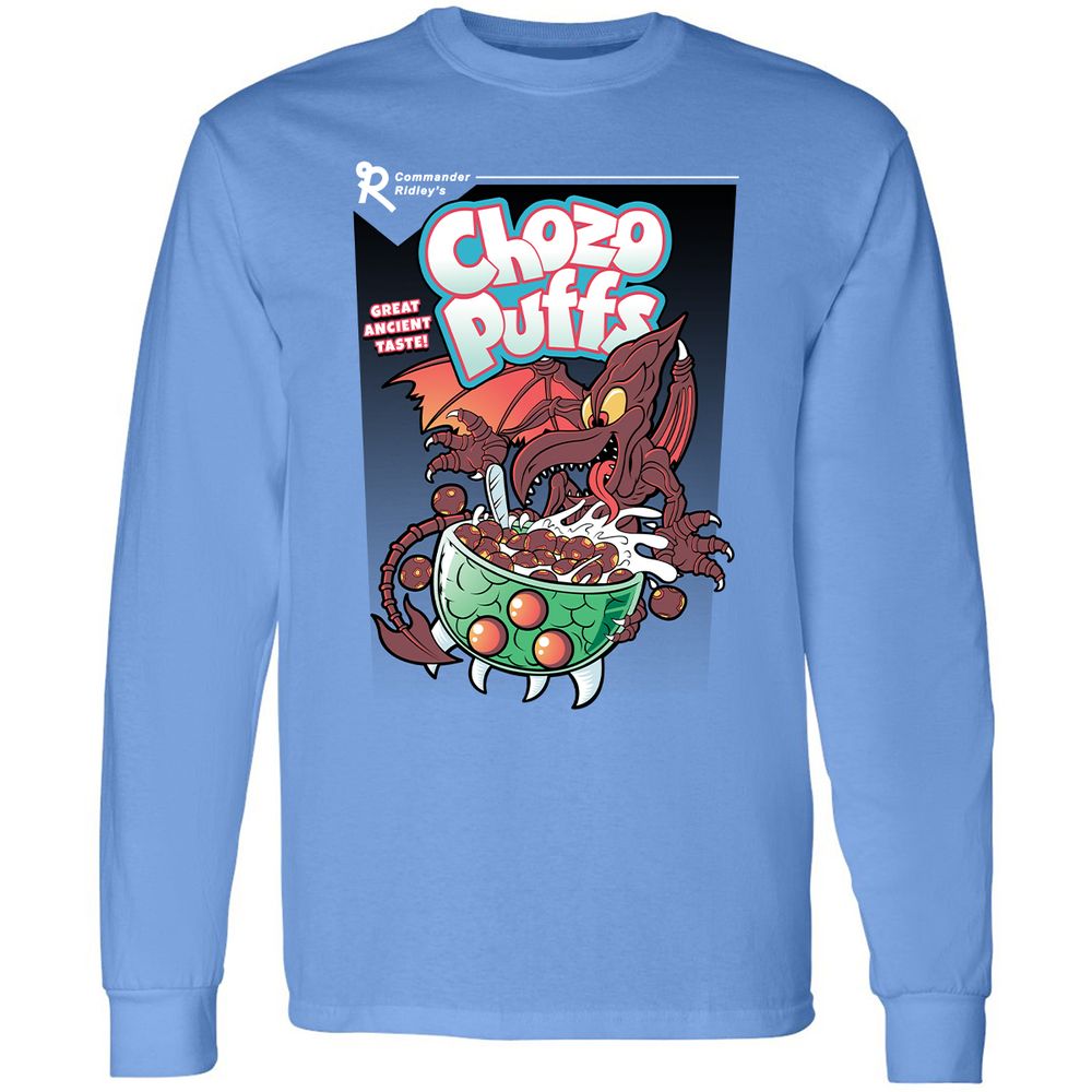 Long Sleeve T-Shirt - KVWCLT27 - Carolina Blue - 12
