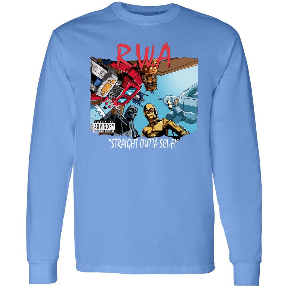 Long Sleeve T-Shirt - PB2S14Q2 - Carolina Blue - 12