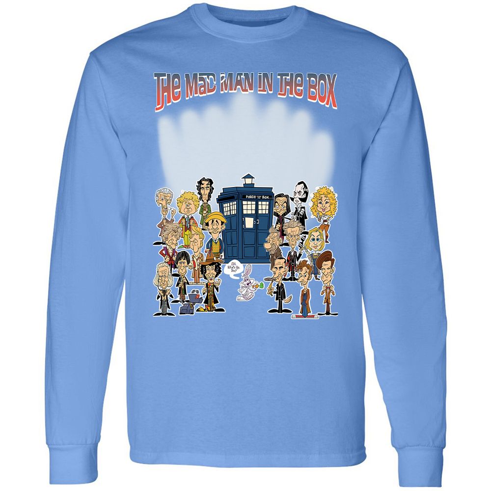 Long Sleeve T-Shirt - KCG77V7U - Carolina Blue - 12