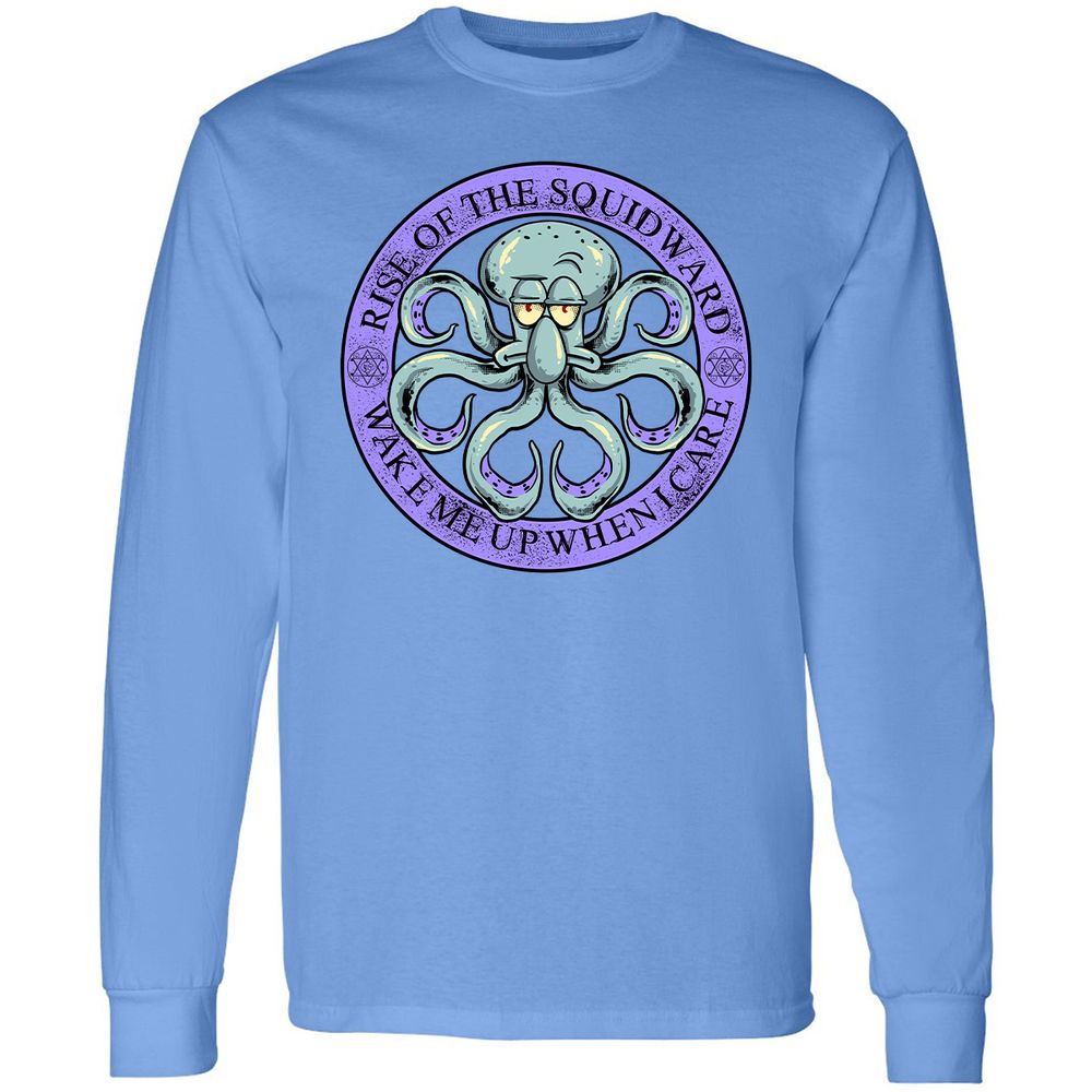 Long Sleeve T-Shirt - W2RMNTBE - Carolina Blue - 12