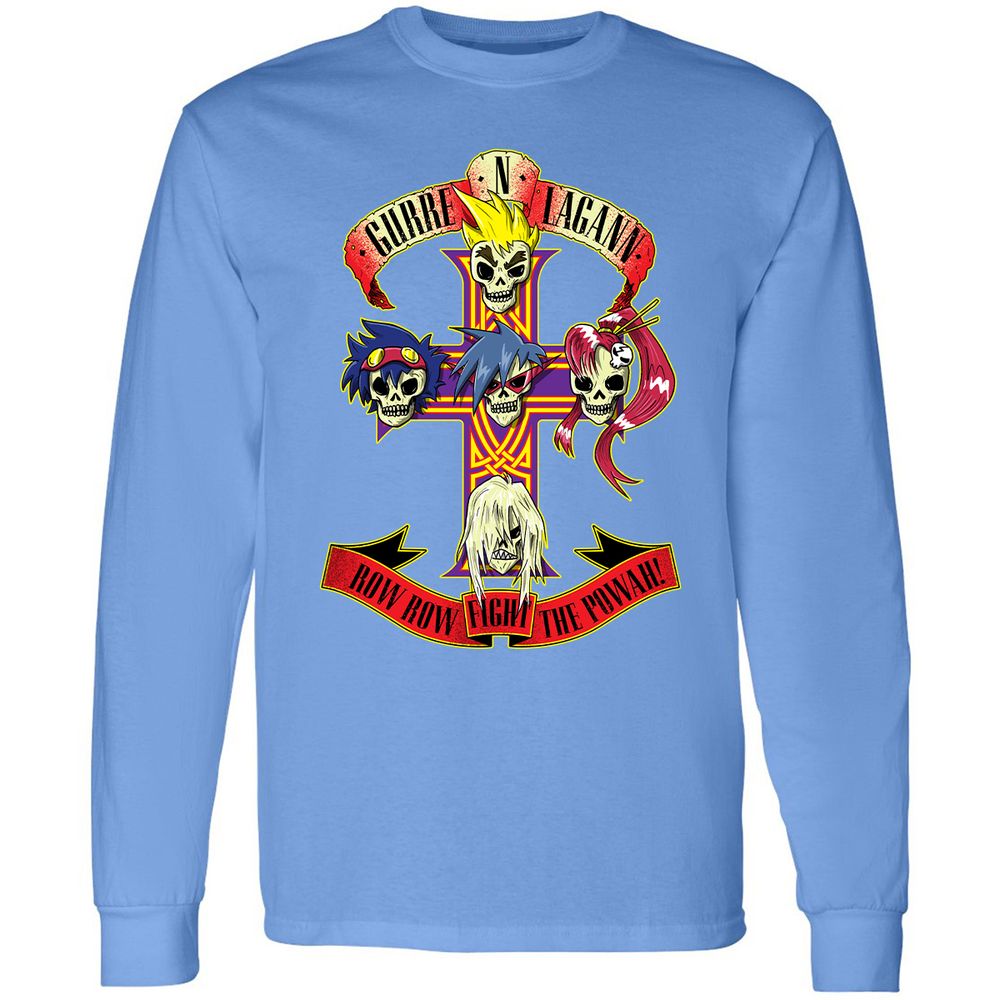 Long Sleeve T-Shirt - 634Y52TY - Carolina Blue - 12