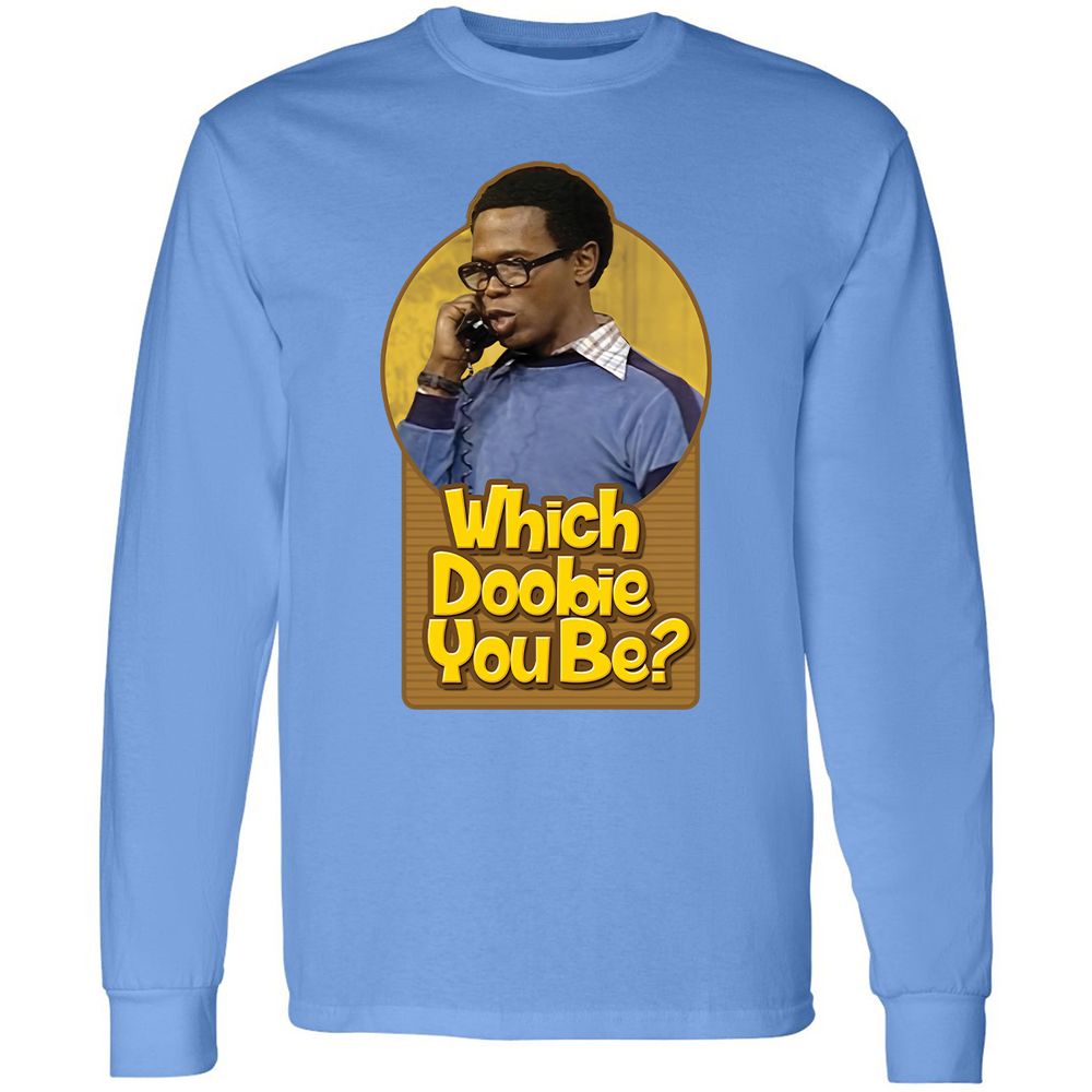 Long Sleeve T-Shirt - KJ6B2TU8 - Carolina Blue - 12