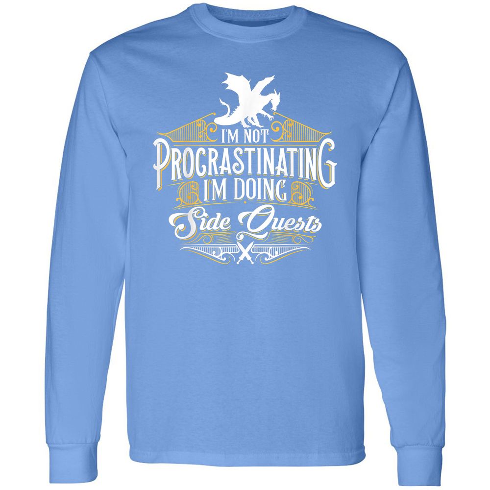 Long Sleeve T-Shirt - 6UXAM8M8 - Carolina Blue - 12