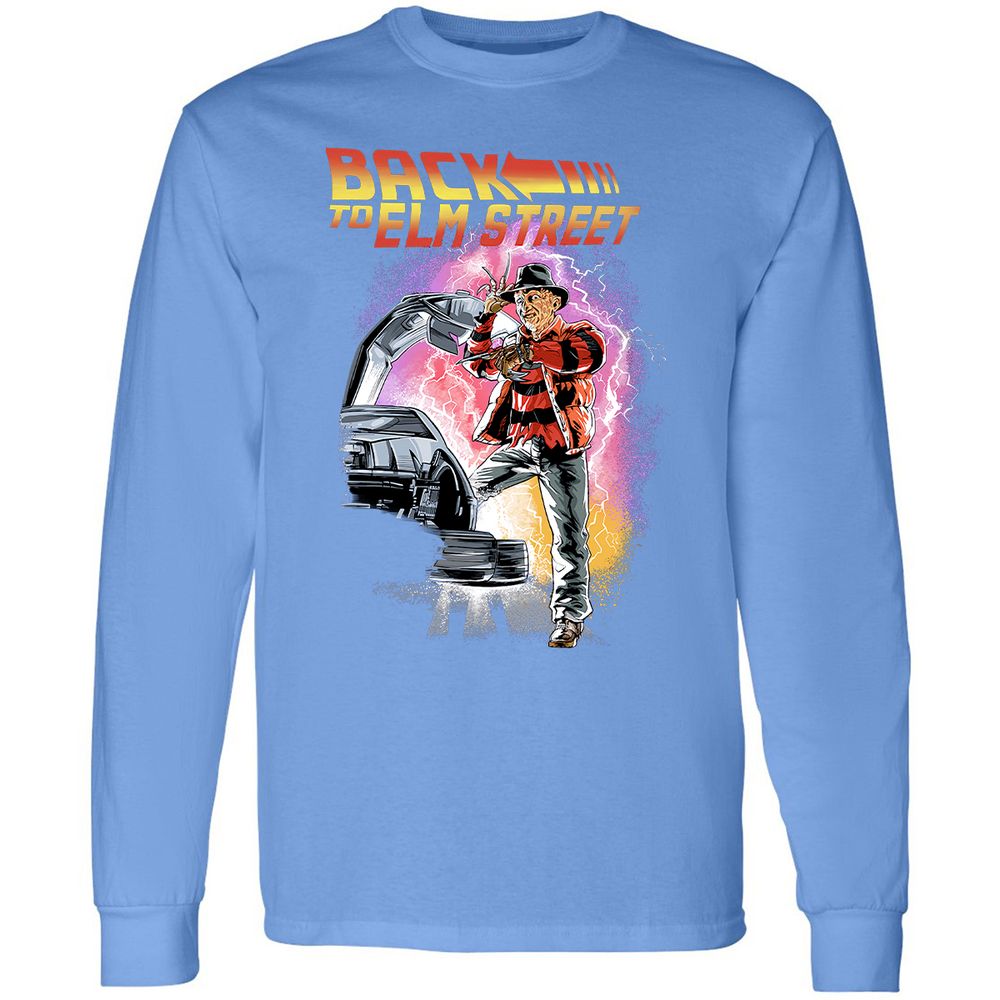 Long Sleeve T-Shirt - T7QL9NPA - Carolina Blue - 12