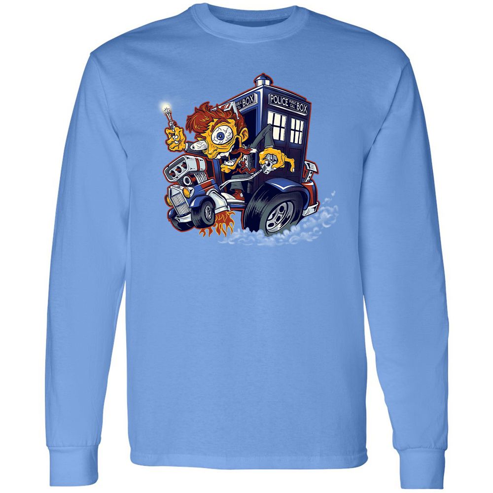Long Sleeve T-Shirt - L6JUGJME - Carolina Blue - 12