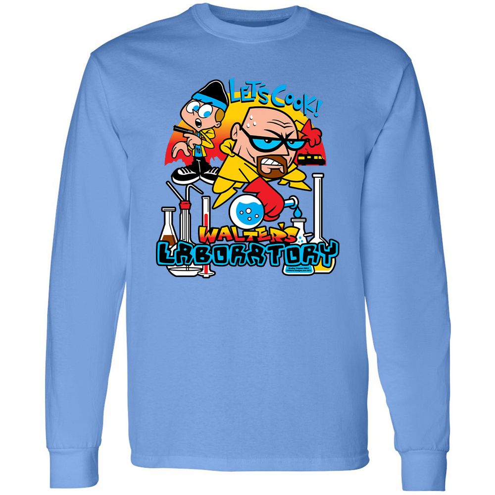 Long Sleeve T-Shirt - 4UYJHTU9 - Carolina Blue - 12