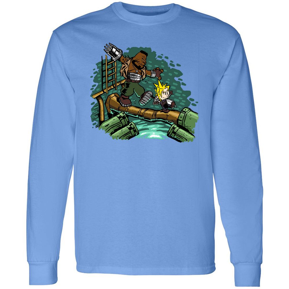 Long Sleeve T-Shirt - 4ZWFUU8Z - Carolina Blue - 12