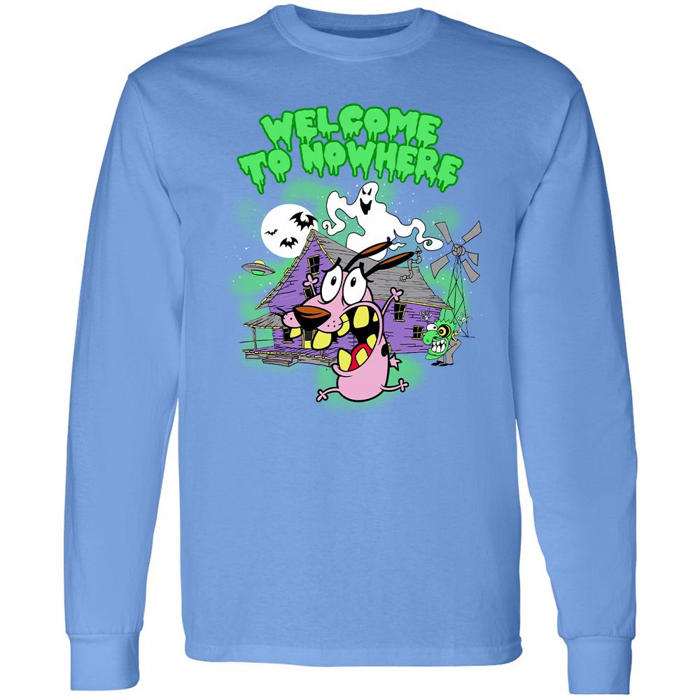 Long Sleeve T-Shirt - QPBWX1MY - Carolina Blue - 12
