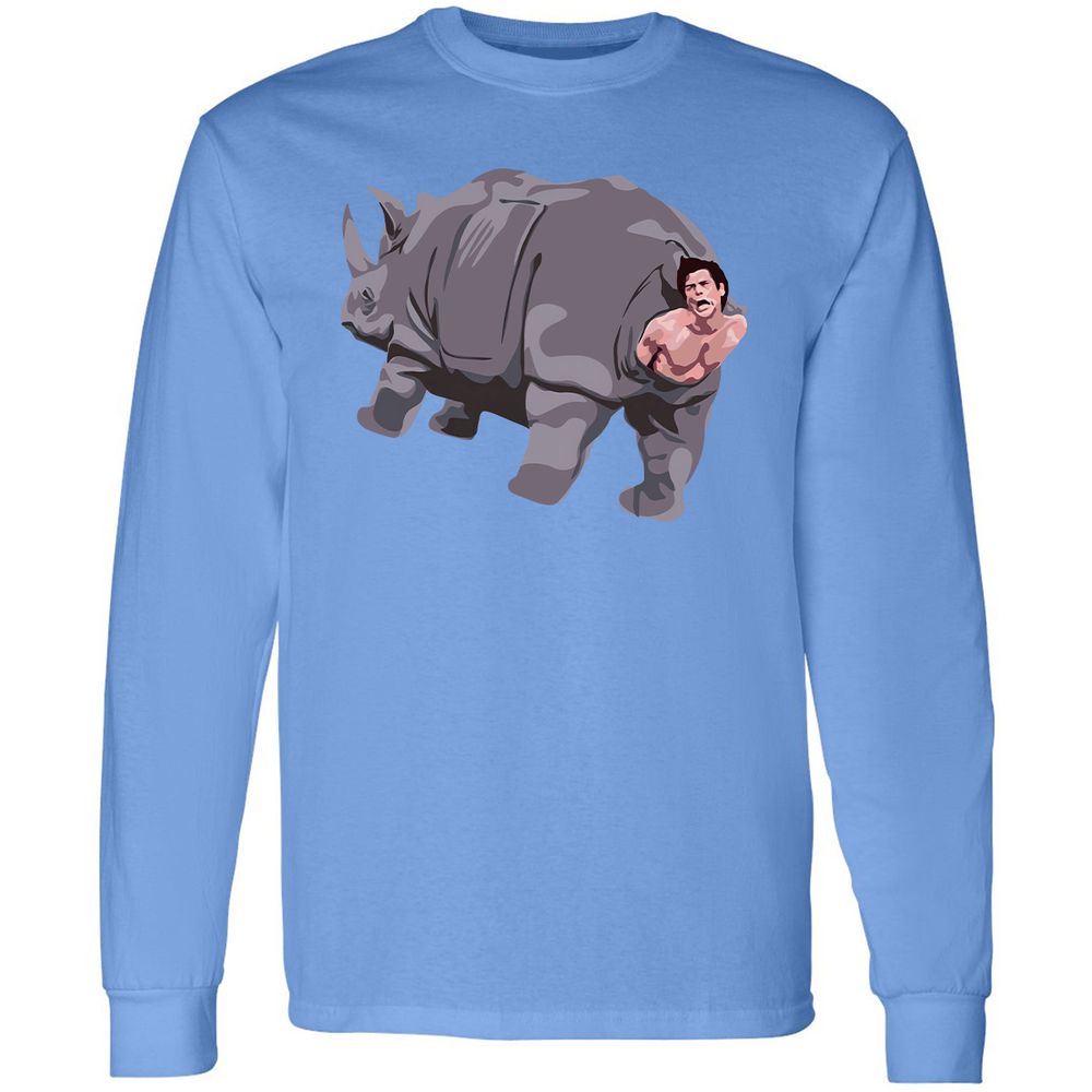 Long Sleeve T-Shirt - XRYFA6AU - Carolina Blue - 12