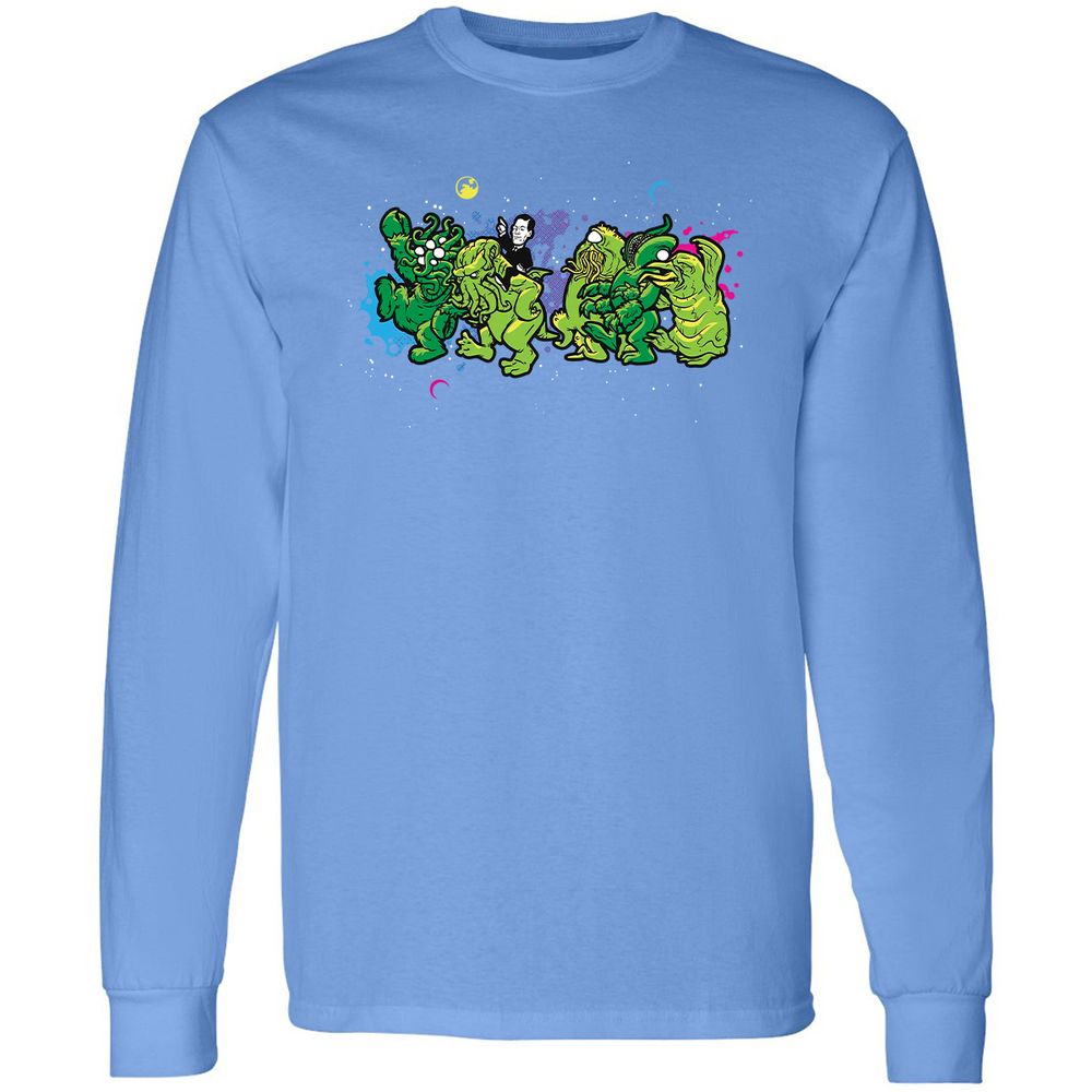 Long Sleeve T-Shirt - A6VXN9G8 - Carolina Blue - 12