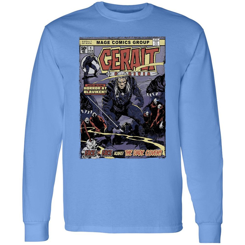 Long Sleeve T-Shirt - EQYL2B4H - Carolina Blue - 12