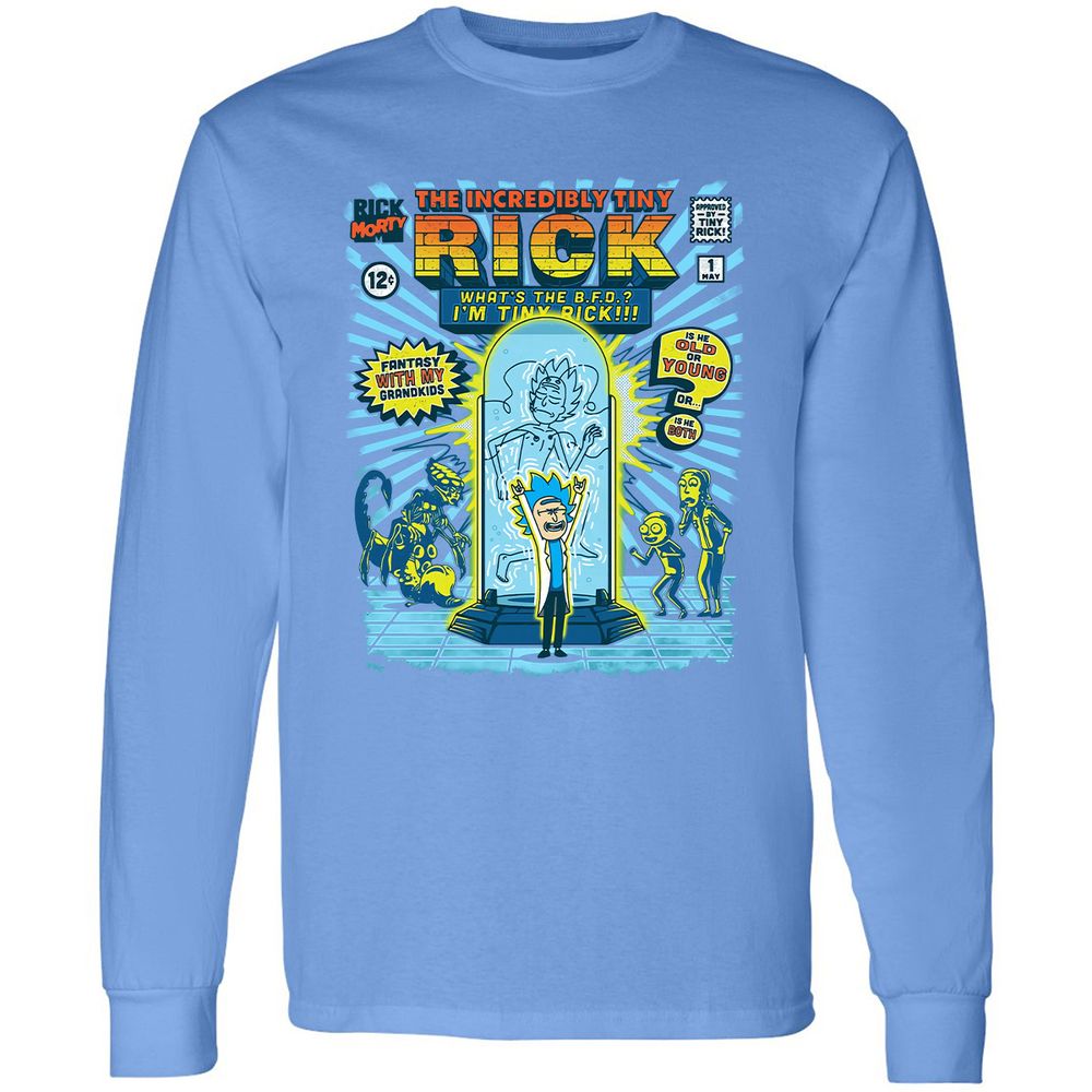 Long Sleeve T-Shirt - M8R3LZYT - Carolina Blue - 12