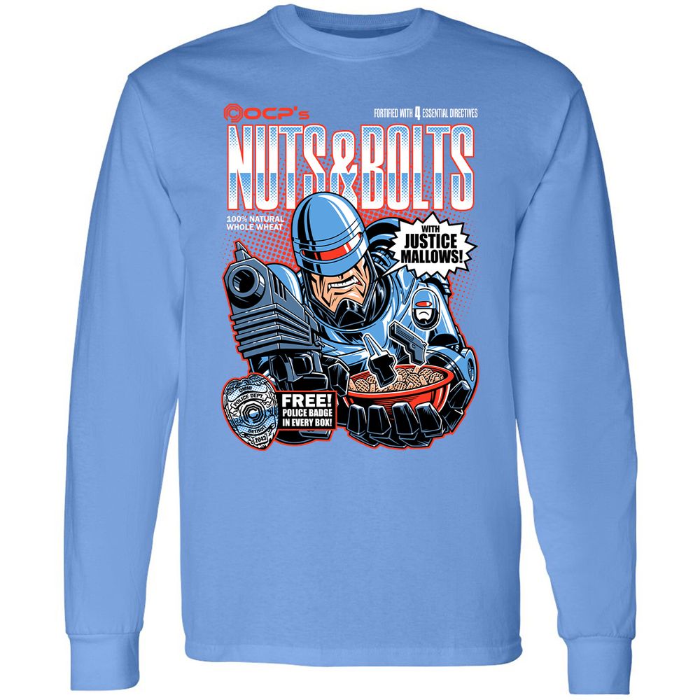 Long Sleeve T-Shirt - KUB9KE9D - Carolina Blue - 12