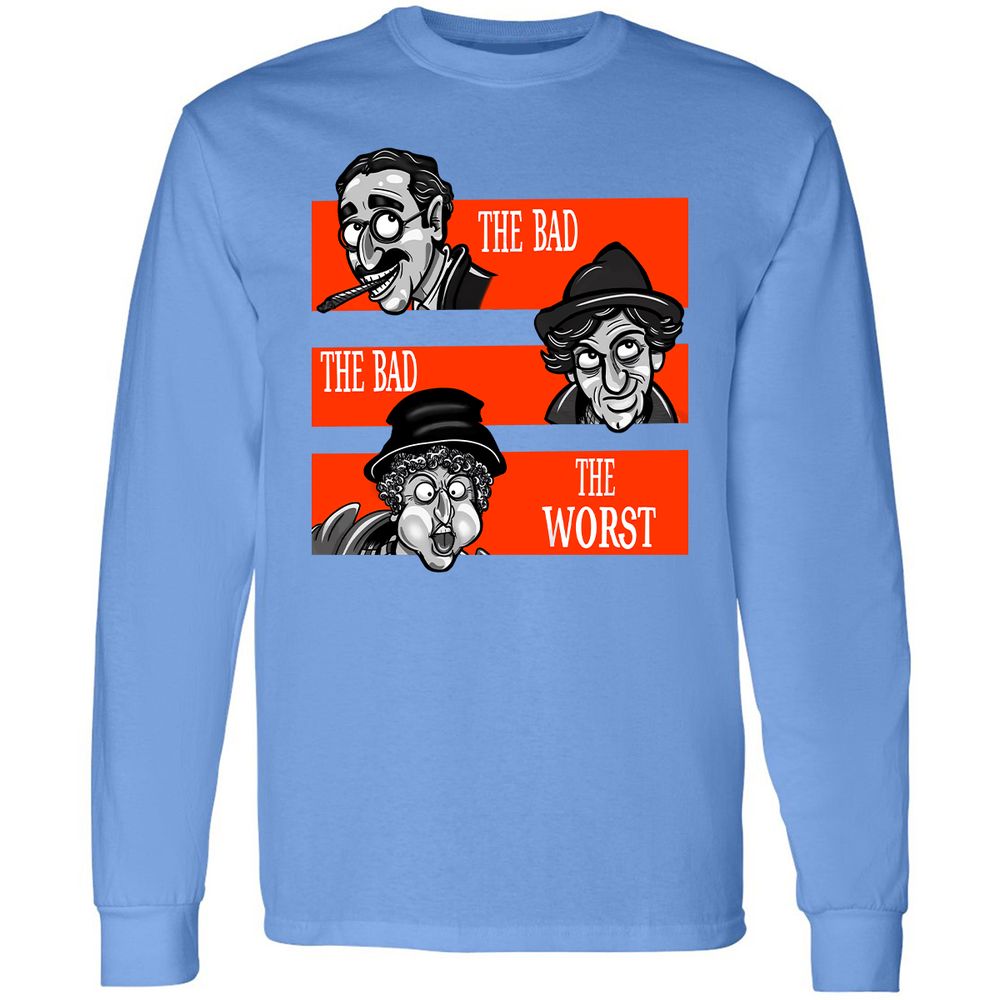 Long Sleeve T-Shirt - CEFW4DEK - Carolina Blue - 12