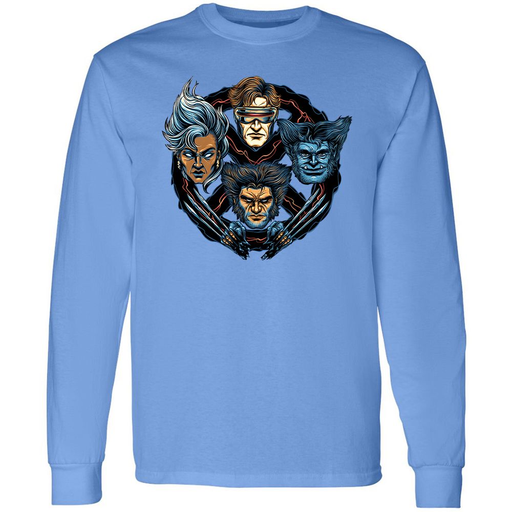 Long Sleeve T-Shirt - F3CBHWG2 - Carolina Blue - 12