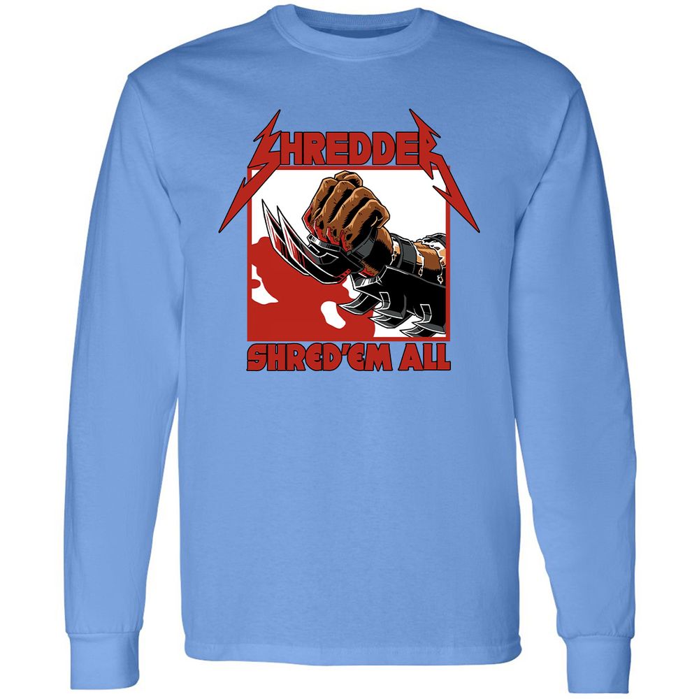 Long Sleeve T-Shirt - ZYD9HG3C - Carolina Blue - 12