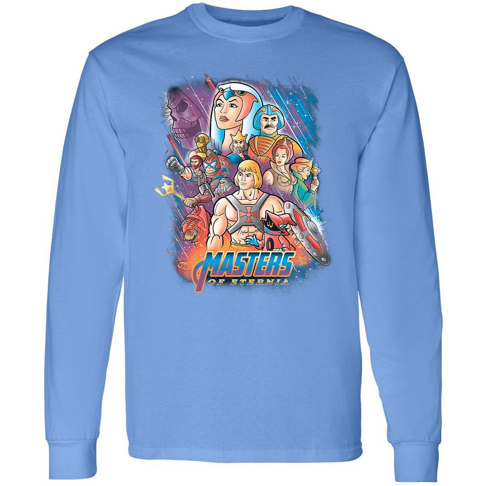 Long Sleeve T-Shirt - 4YBNUX9K - Carolina Blue - 12