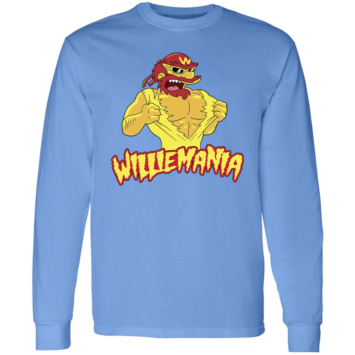 Long Sleeve T-Shirt - PMAVC7GN - Carolina Blue - 12