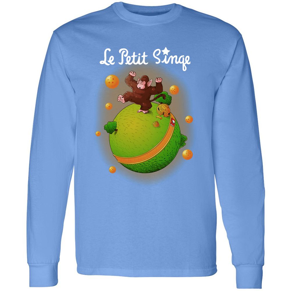 Long Sleeve T-Shirt - TUE3V9XK - Carolina Blue - 12