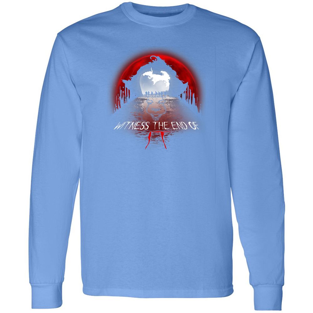 Long Sleeve T-Shirt - HMG8GBY8 - Carolina Blue - 12