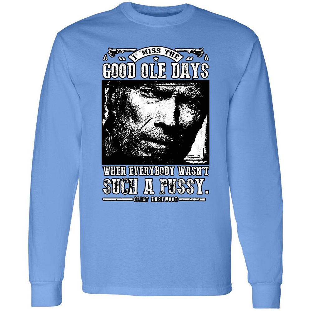 I Miss the Good Ole Days - Carolina Blue - 12