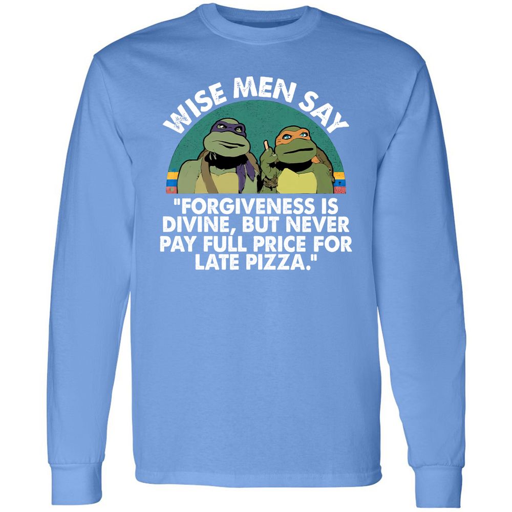 Long Sleeve T-Shirt - WHBNFJT6 - Carolina Blue - 12