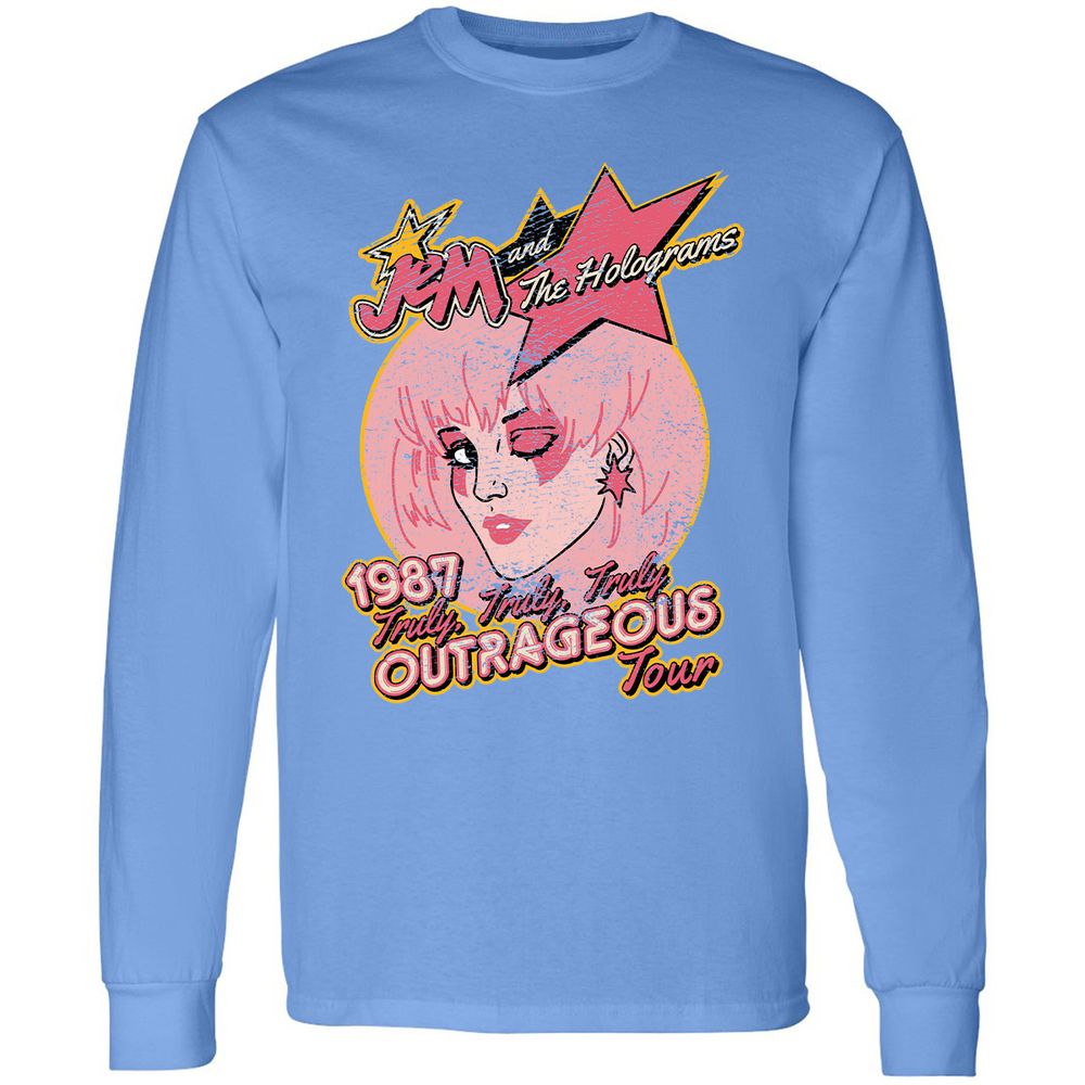 Long Sleeve T-Shirt - KNQA7F52 - Carolina Blue - 12