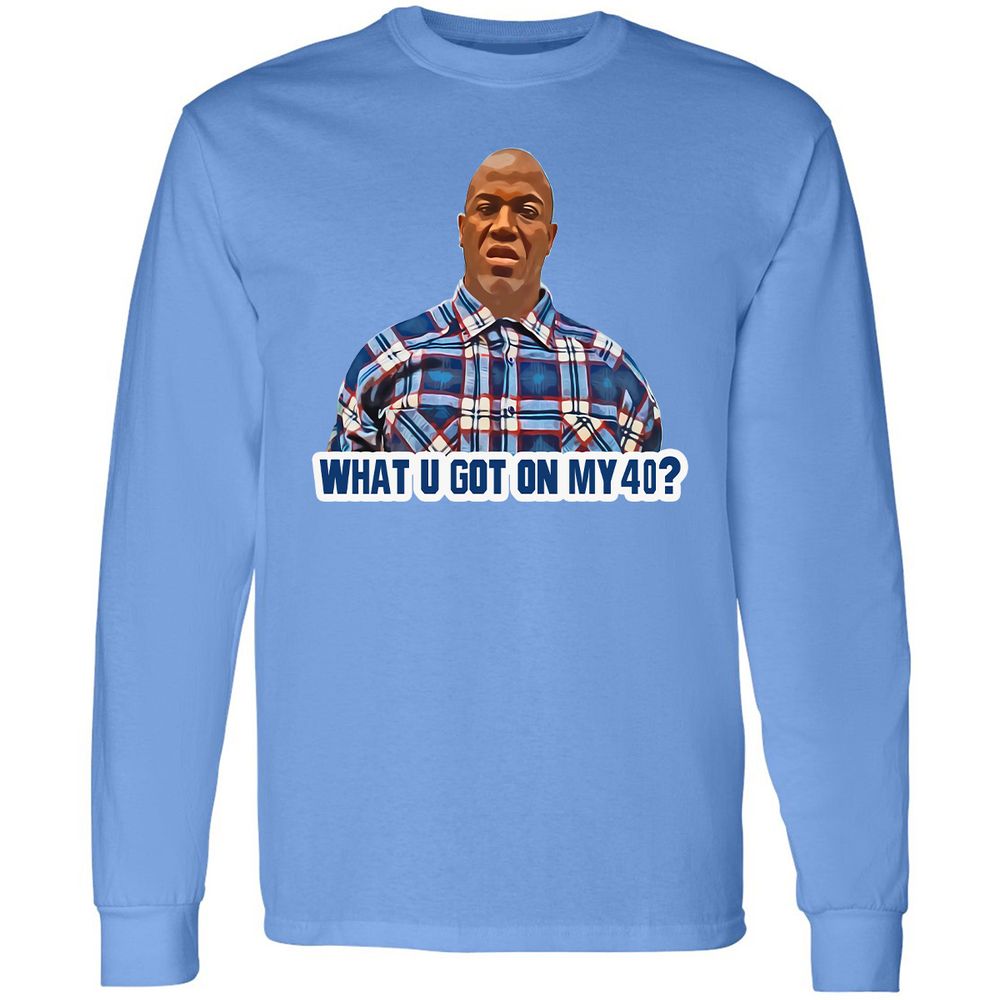 Long Sleeve T-Shirt - UB91YKAF - Carolina Blue - 12