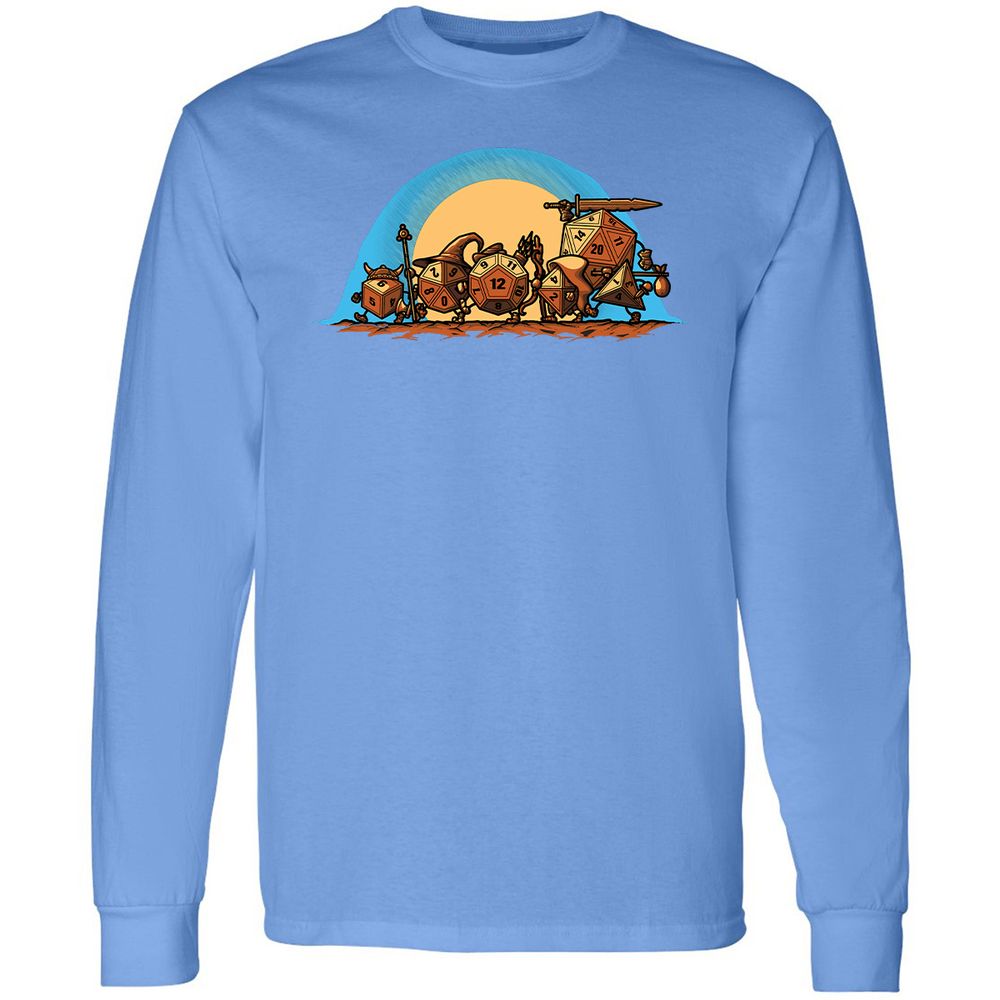 Long Sleeve T-Shirt - GKXTMGN8 - Carolina Blue - 12