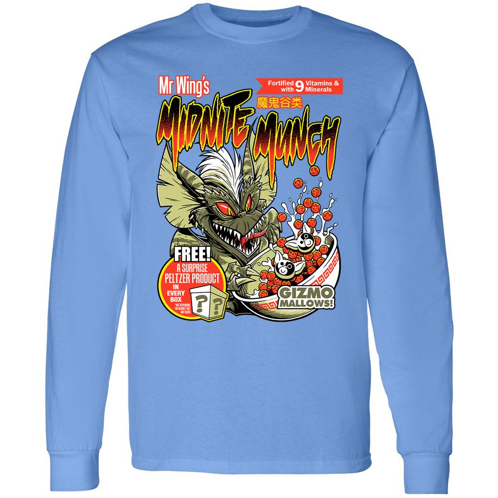 Long Sleeve T-Shirt - XCJNU71G - Carolina Blue - 12