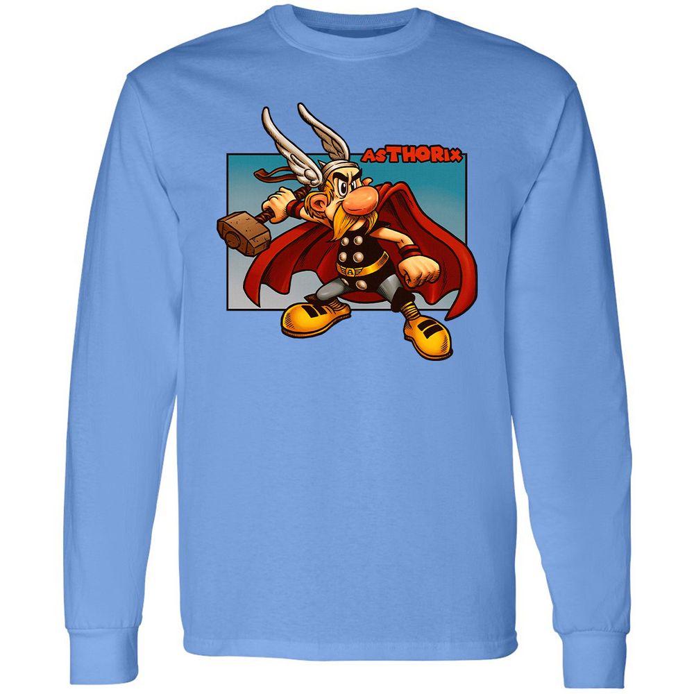 Long Sleeve T-Shirt - TZS7K58W - Carolina Blue - 12