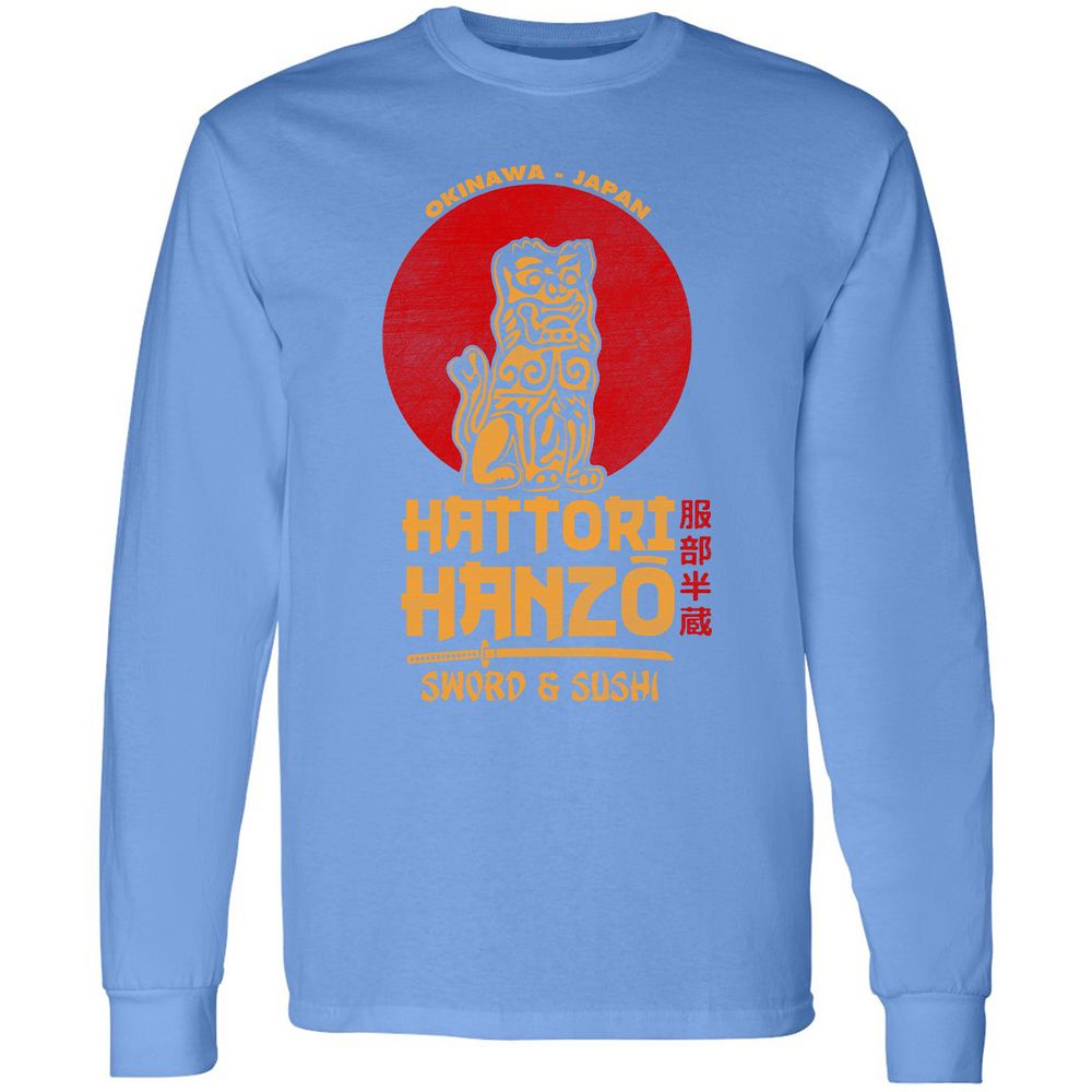 Long Sleeve T-Shirt - HA2BABVN - Carolina Blue - 12