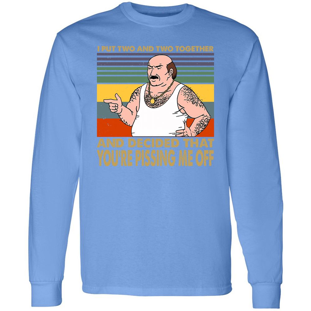 Long Sleeve T-Shirt - 345H7YW2 - Carolina Blue - 12