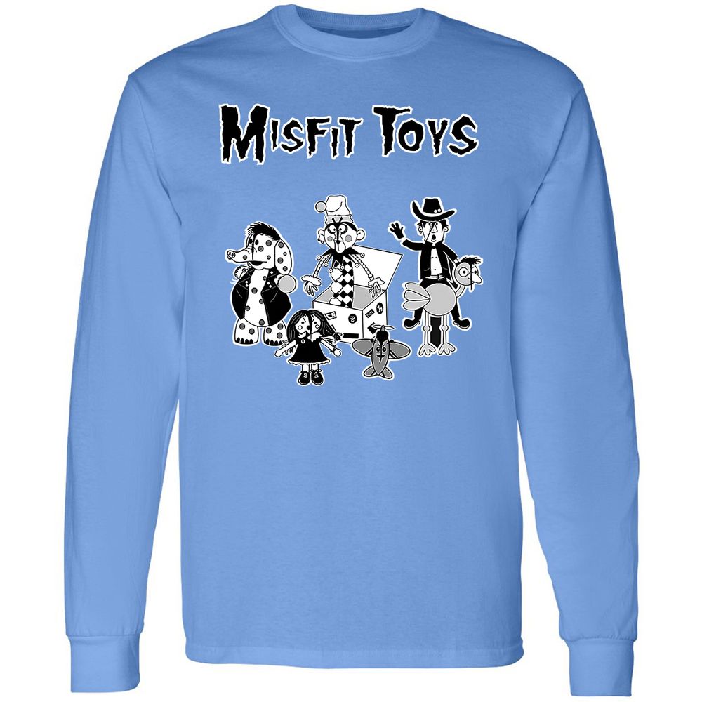 Long Sleeve T-Shirt - QFQV8SL2 - Carolina Blue - 12