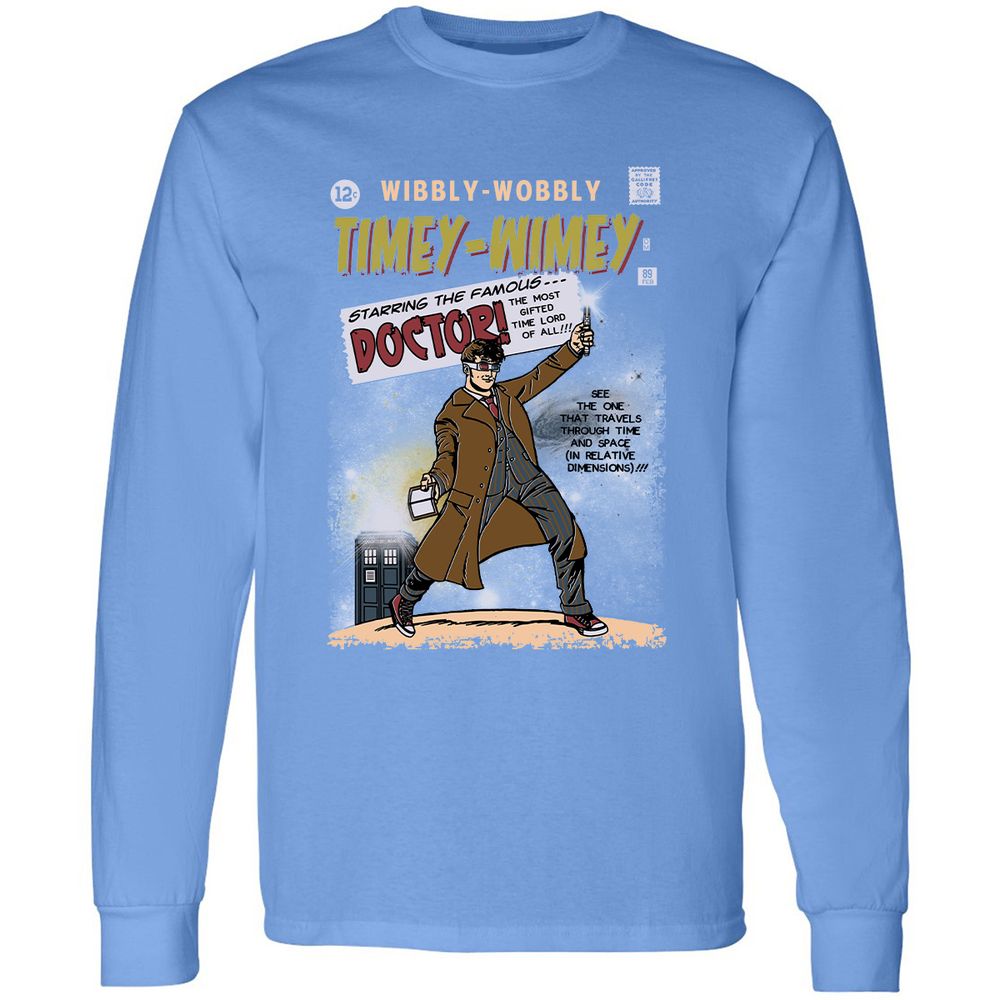 Long Sleeve T-Shirt - P63EXYNV - Carolina Blue - 12