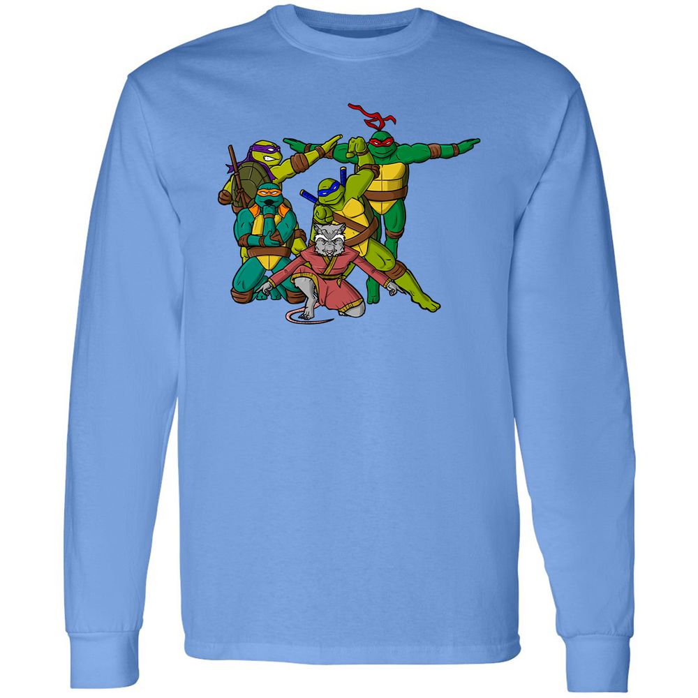 Long Sleeve T-Shirt - 12VXKFYD - Carolina Blue - 12