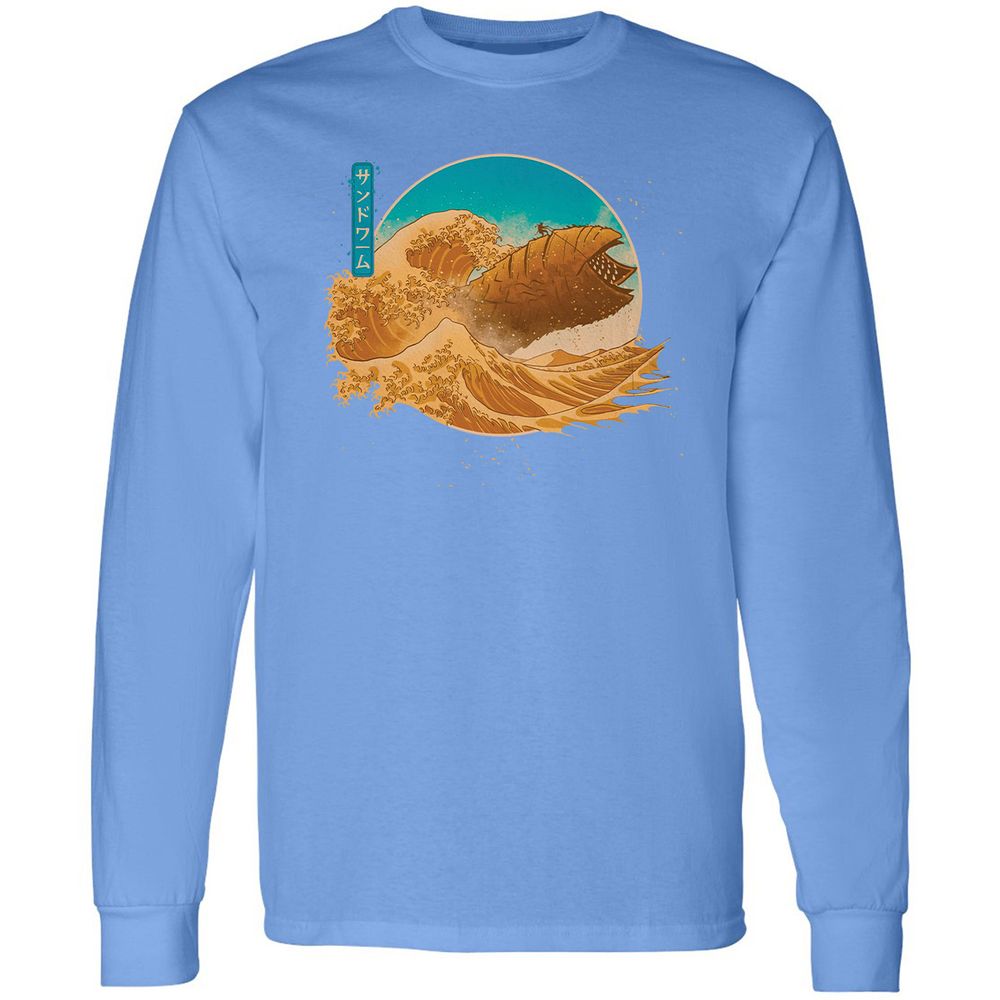 Long Sleeve T-Shirt - DKTZJ8QN - Carolina Blue - 12