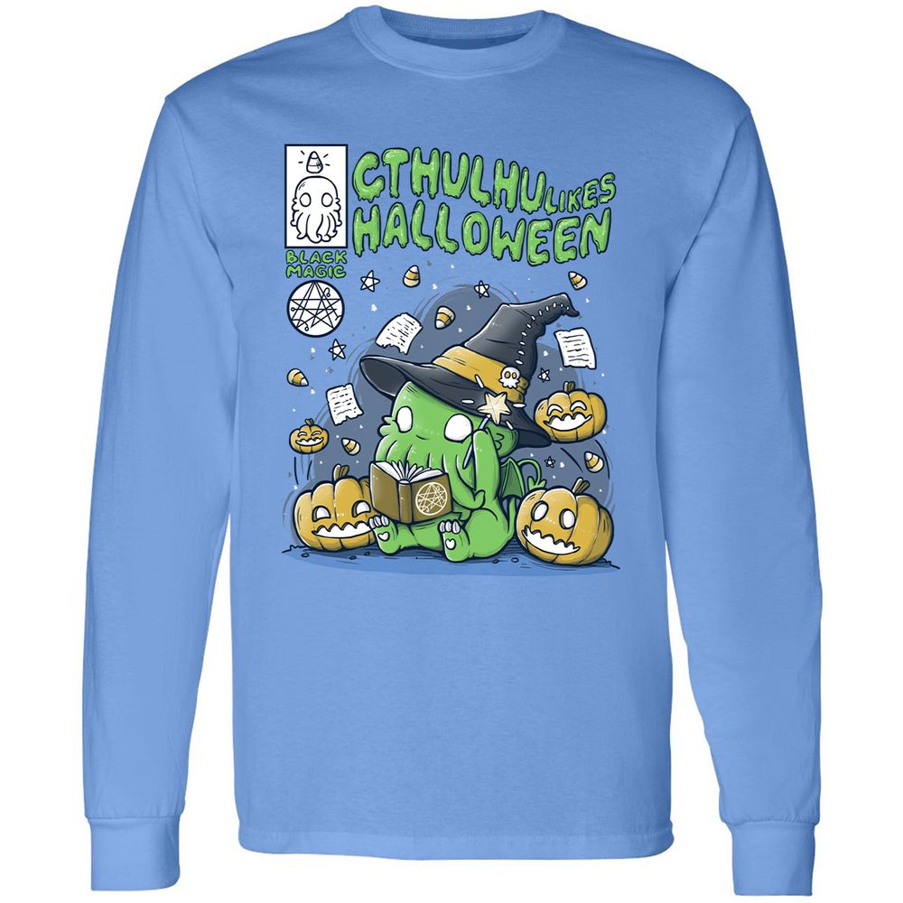 Long Sleeve T-Shirt - 4XXF1Q7N - Carolina Blue - 12