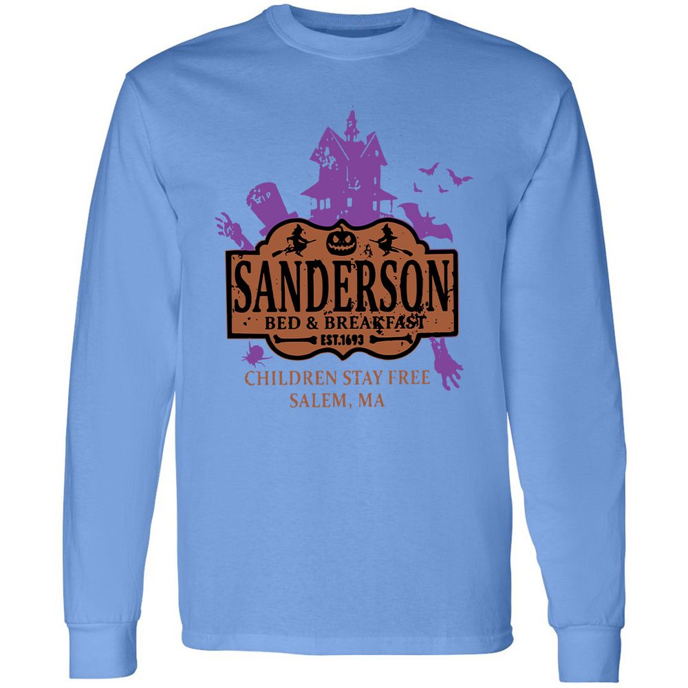 Long Sleeve T-Shirt - XCFTRRUD - Carolina Blue - 12